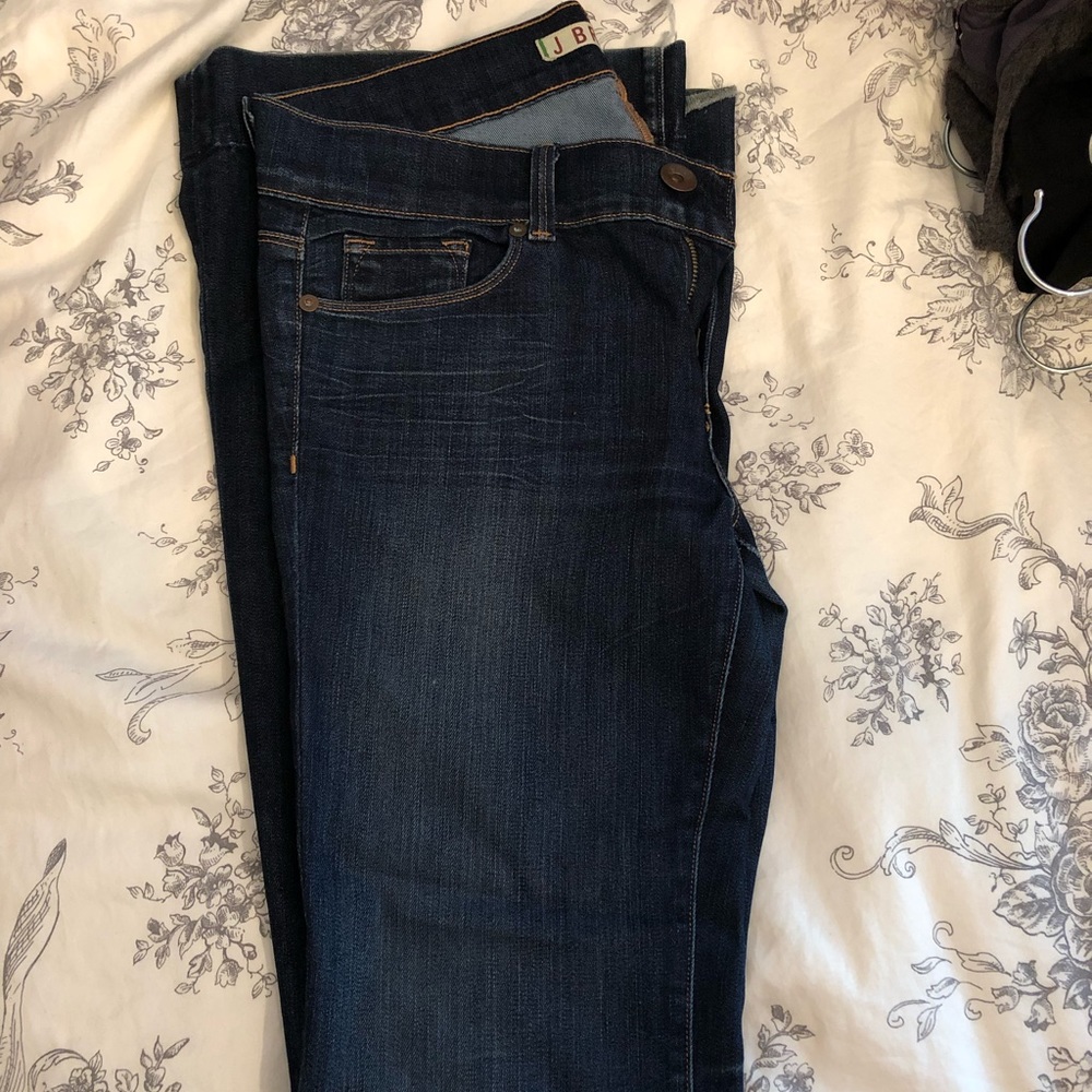 J Brand dark wash bell bottom jeans